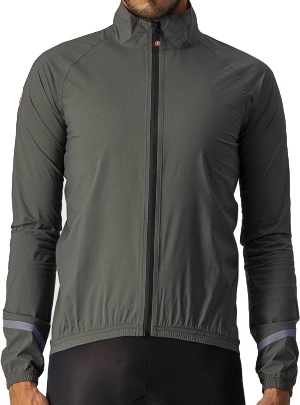 Grøn Castelli Emergency Rain Jacket Regnjakke - Castelli Regntøj  - 8050949394083