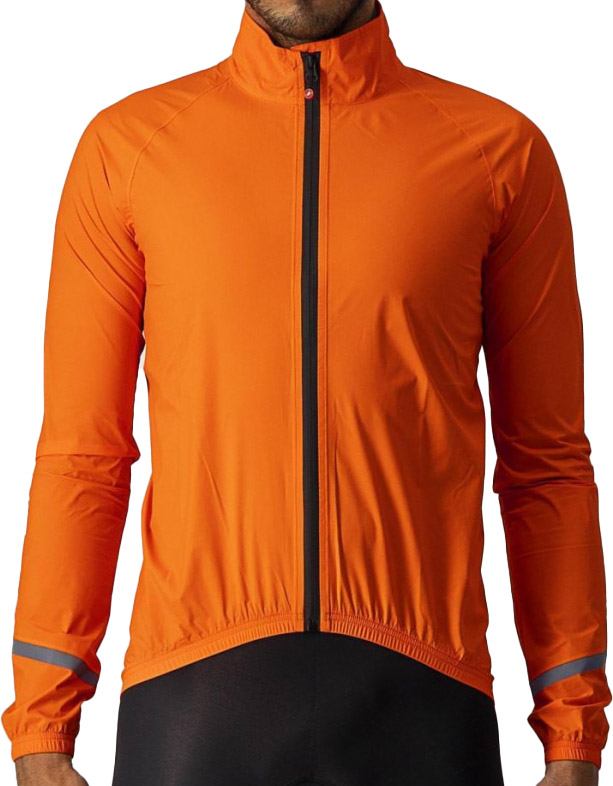 Castelli Emergency Rain Jacket Regnjakke Orange - Castelli Regntøj  - 8050949394045