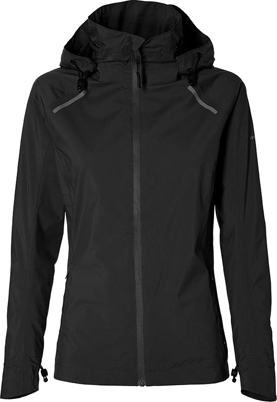Sort Basil Regnjakke Skane Dame Jet Black - Basil Regntøj  - 8715019401329