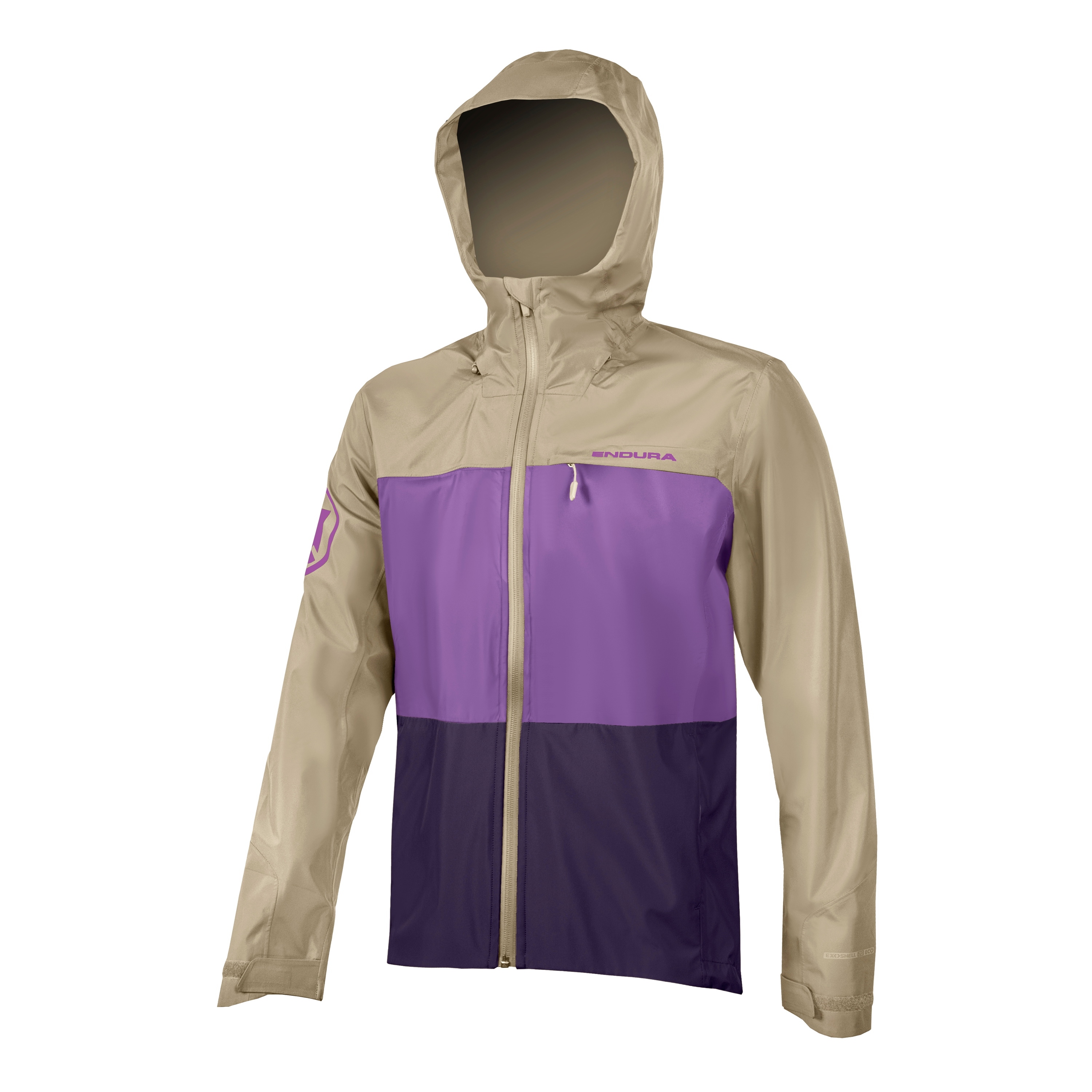 Endura Singletrack Jacket Mushroom - Endura Regntøj  - 5056286984836