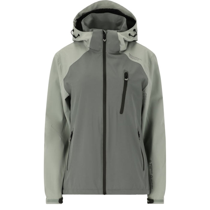 Grøn Weather Report Brunia Awg Regnjakke Dame 000mm Balsam Regntøj Poncho - Weather Report Regntøj  - 5715571116672