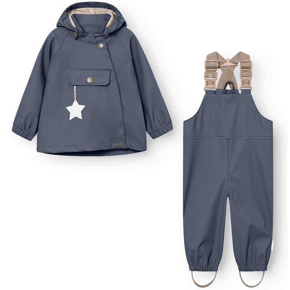 Navy Matwainis Regntøj Grs - Mini A Ture Regntøj  - 5715713021635