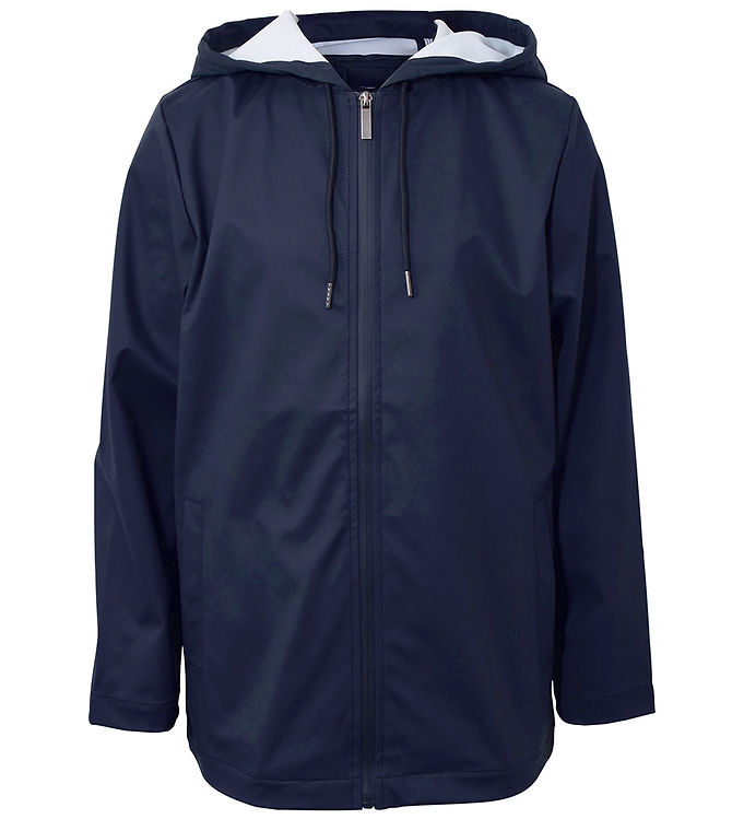 Blå Hound Regnjakke Navy - Hound Regntøj  - 5711447663592