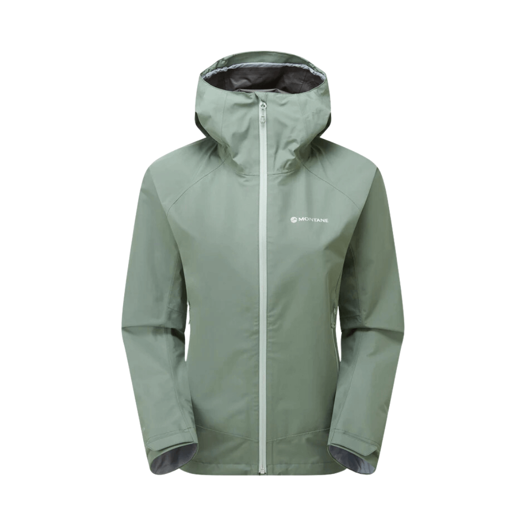 Grøn Jakke Dame Montane Spirit Jacket - Regntøj