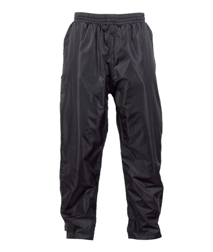 Sort Steenholt Fjord Børne Regnbukser Black 170 176 - Steenholt Regntøj  - 5712985485400