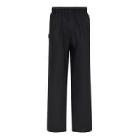 Sort Lyngse Regnbukser Vind & Vandtt Elastik Taljen Lommer Lr1330 Str - Lyngse Rainwear Regntøj  - 5708217036694
