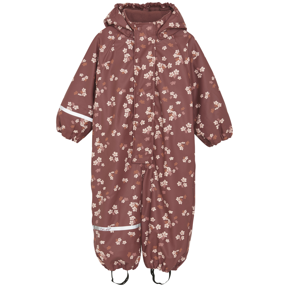 Rosa Regndragt Fleece - Celavi Regntøj  - 5714999522126