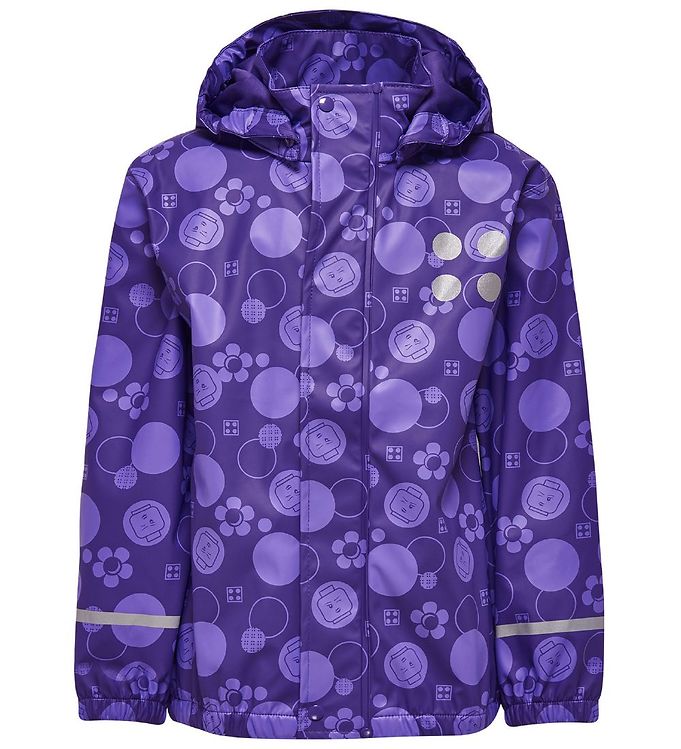 Lilla Lego Wear Regnjakke Print - LegoÂ® Wear Regntøj  - 5700067438277