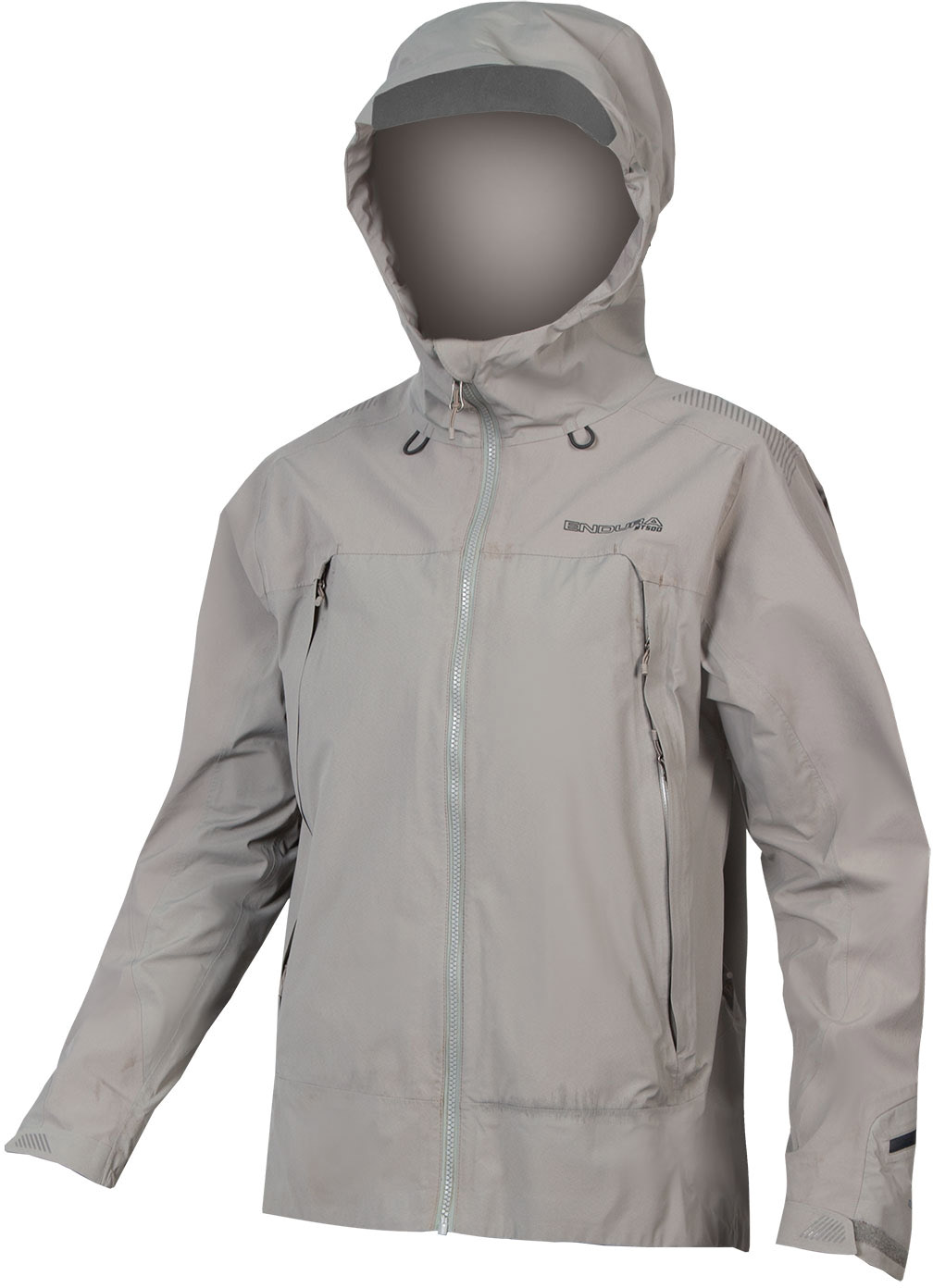 Endura Mt500 Waterproof Jacket Grå - Endura Regntøj  - 5055939983684