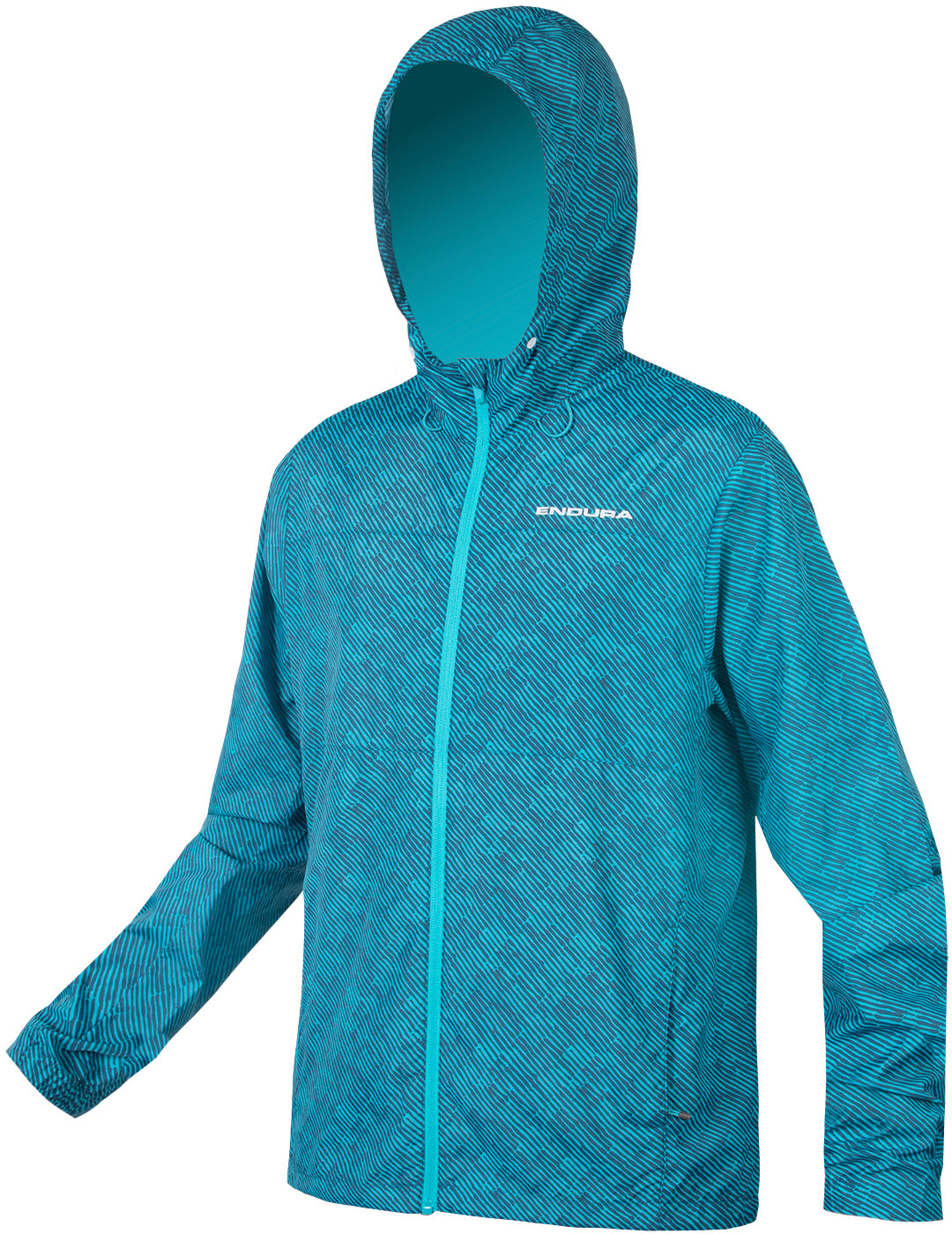 Endura Hummvee Windproof Shell Jacket Blå - Endura Regntøj  - 5056286945905