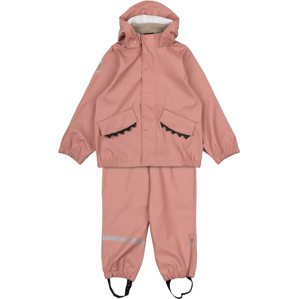 Rosa Regntøj Dyr Ash Rose - Mikk-line Regntøj  - 5715073513726