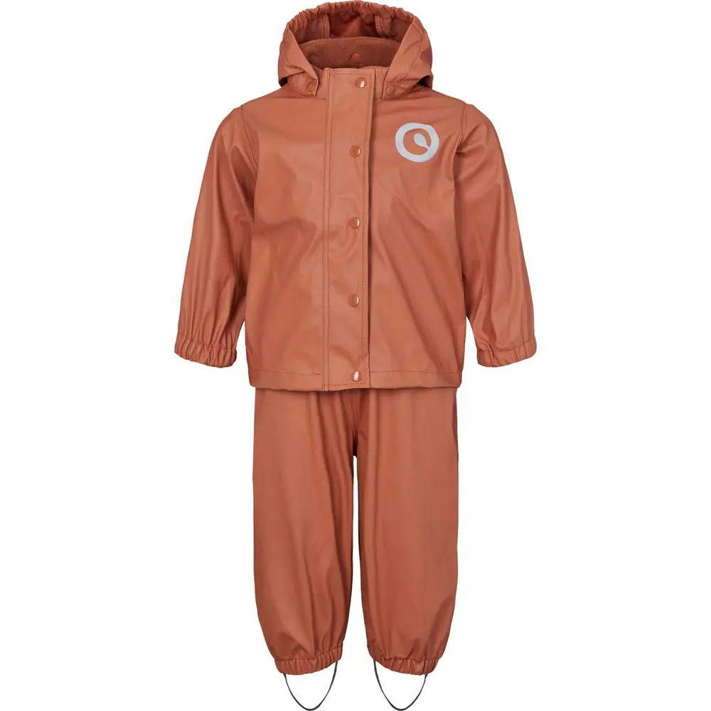 Brun Regnsæt Baby Amber 104 - Müsli Regntøj  - 5714139380432