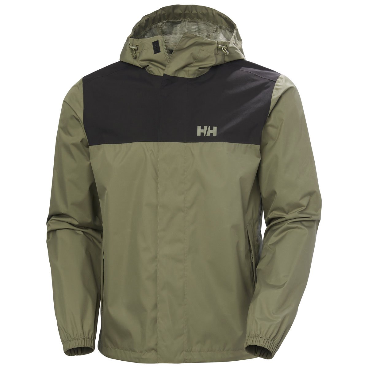 Grøn Helly Hansen Vancouver Regnjakke Herre Lav Green - Helly Hansen Regntøj