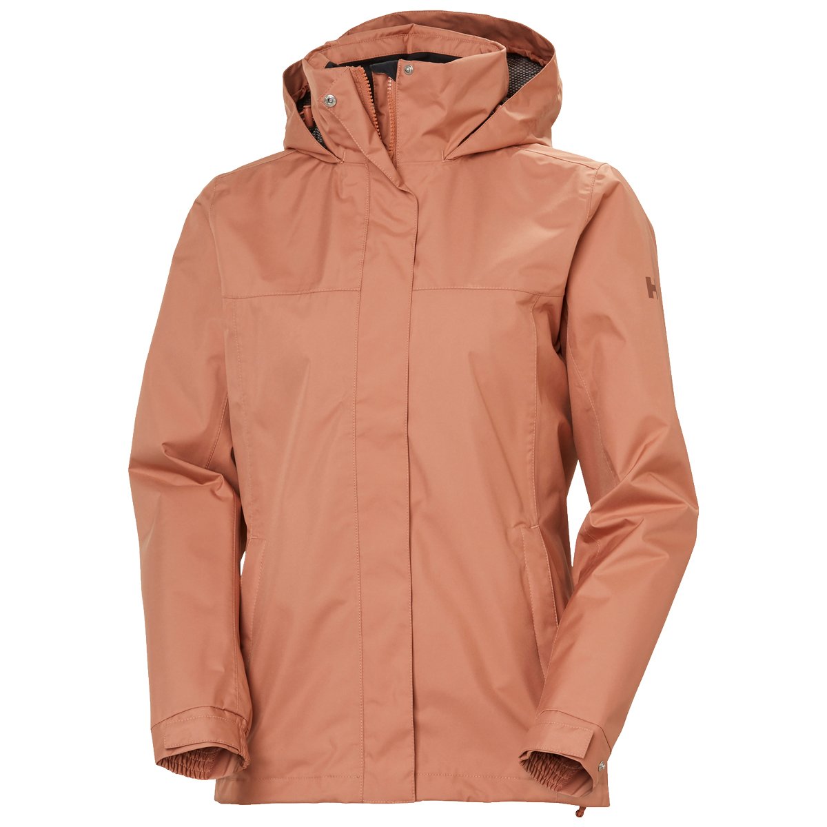 Helly Hansen Aden Regnjakke Dame Cedarwood - Helly Hansen Regntøj