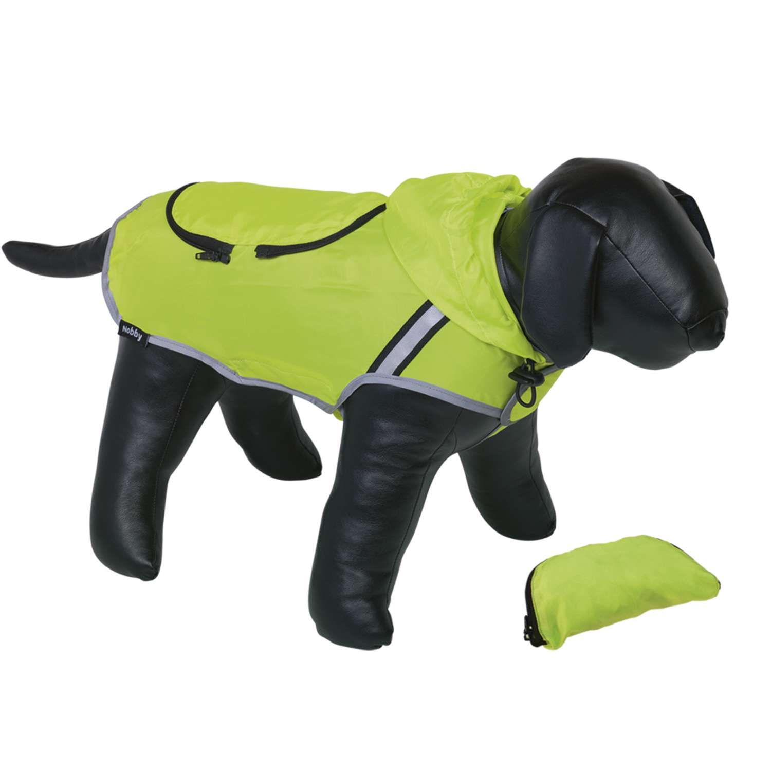 Neongul Regnjakke Rainy Neon Gul - Nobby Regntøj  - 4033766645563