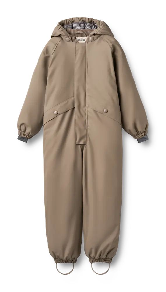 Aiko Termo Regndragt Dry Wood - Wheat Regntøj  - 5715596286893
