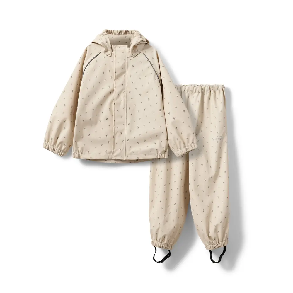 Beige Regntøj 7082 - Regntøj  - 5715202777296